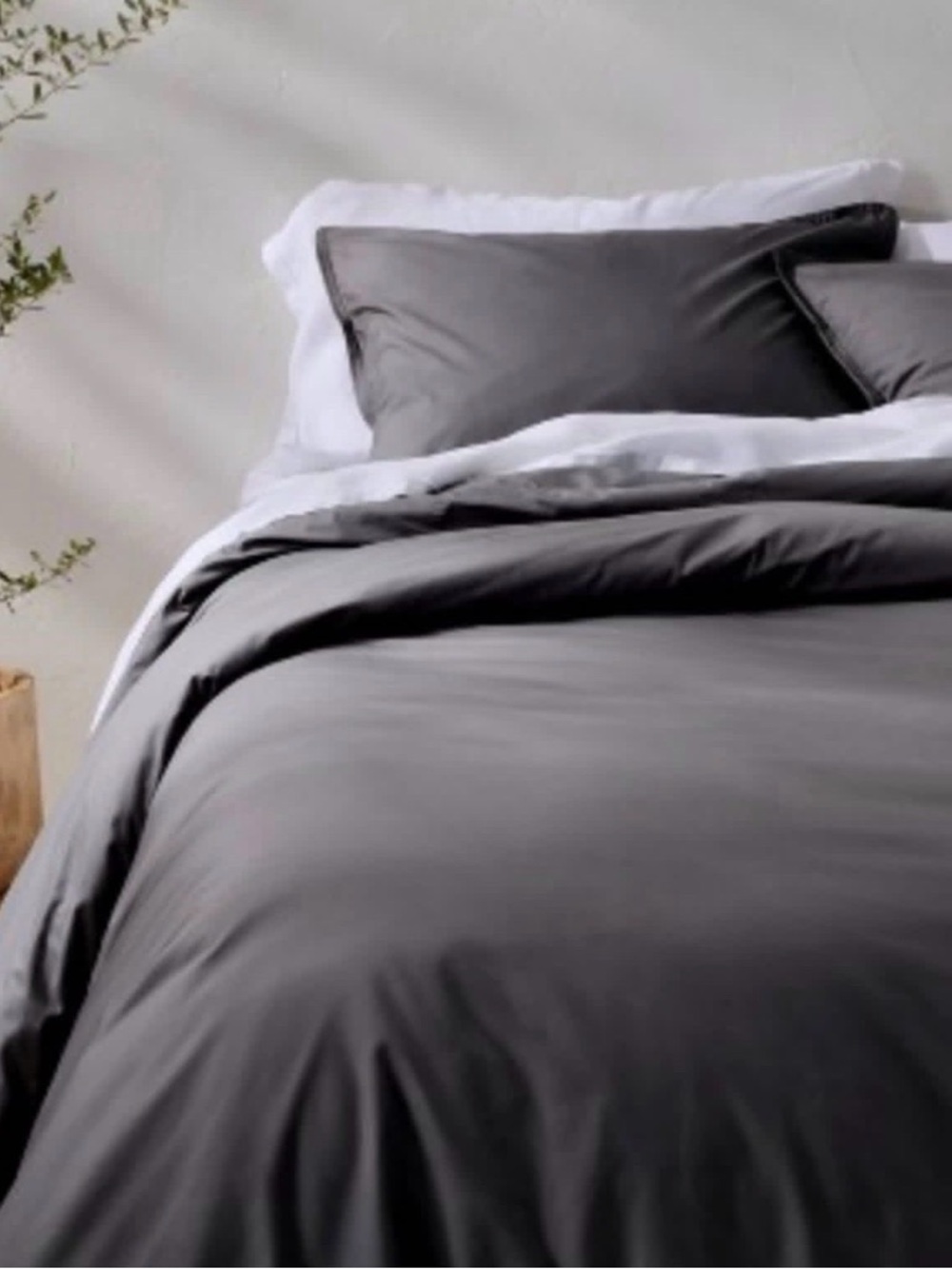 3pc Full/Queen Lyocell Cotton Blend Duvet & Sham Set Rose - Casaluna